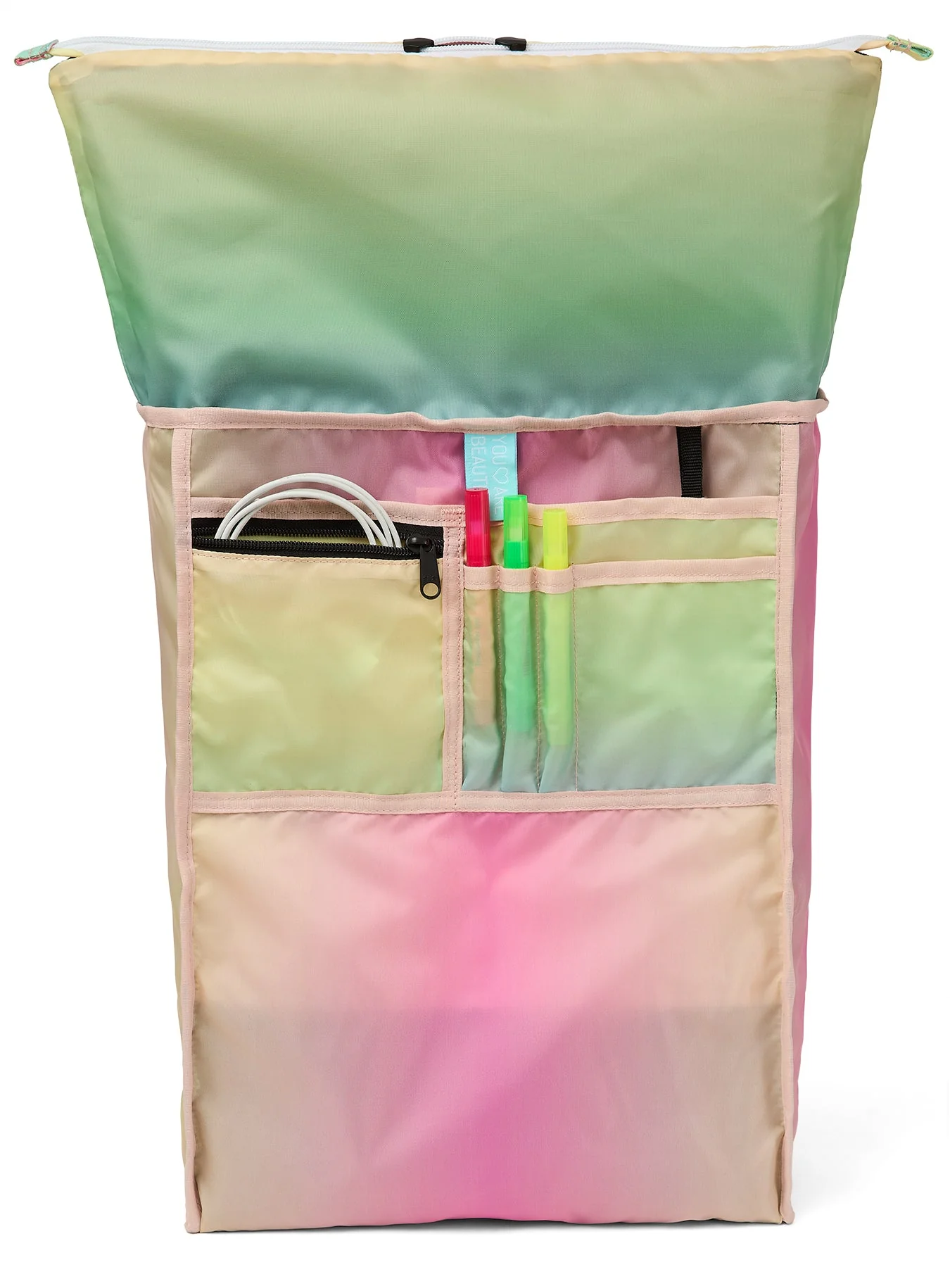 Ela Mo™ Rolltop Rucksack | Rainbow - Image 8