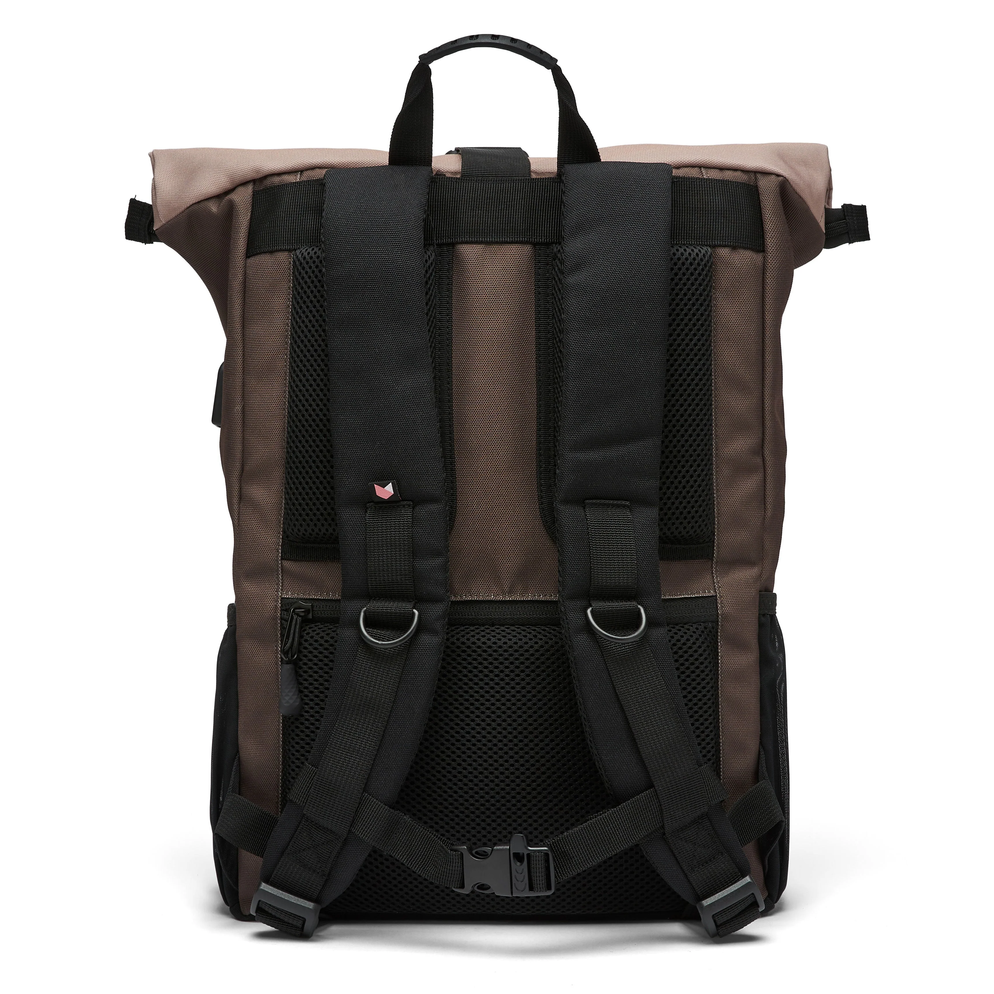Ela Mo™ Rolltop Rucksack | Sand and Olive - Image 3