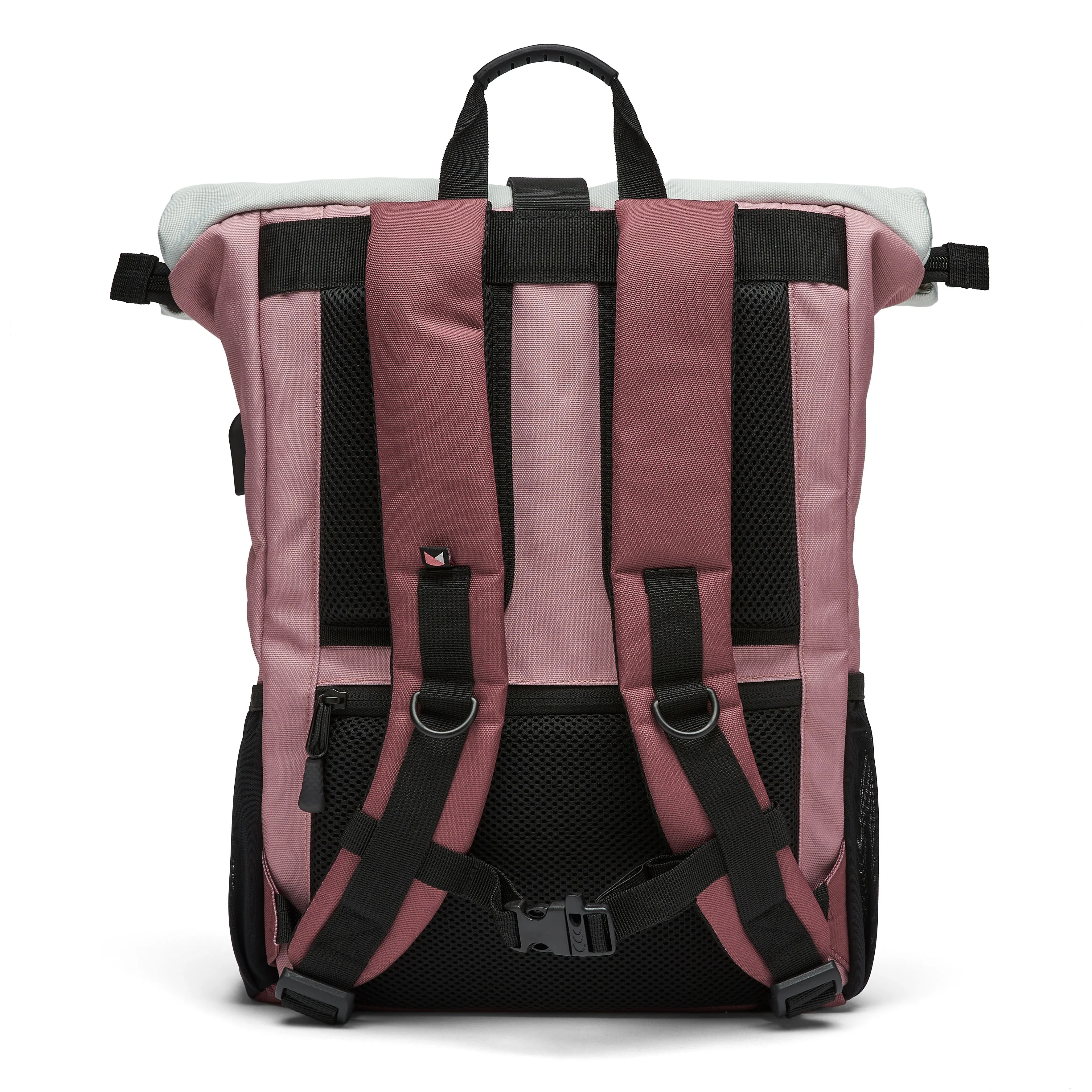 Ela Mo™ Rolltop Rucksack | Strawberry Cream - Image 3