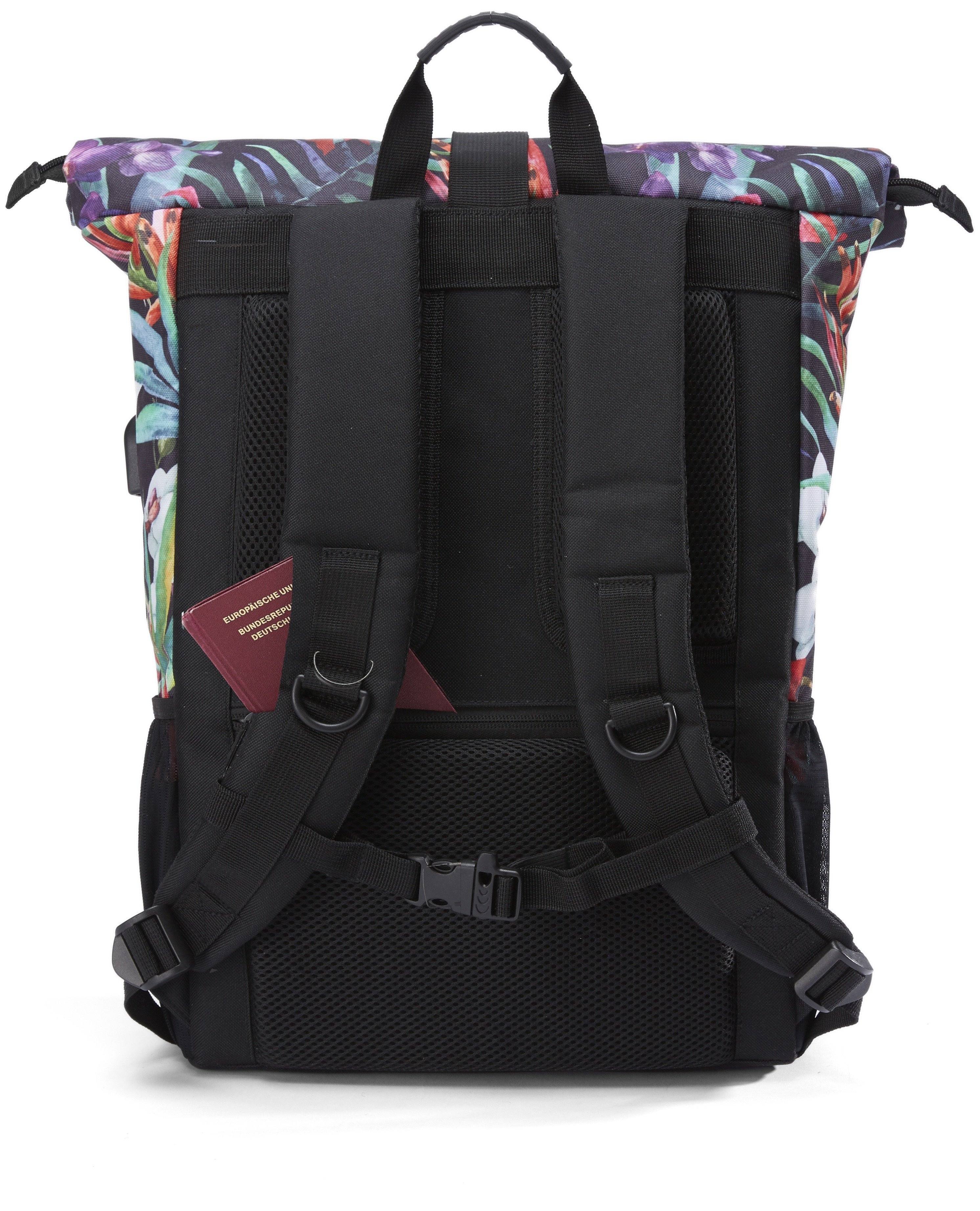 Ela Mo™ Rolltop Rucksack | Tropical Heat - Image 8