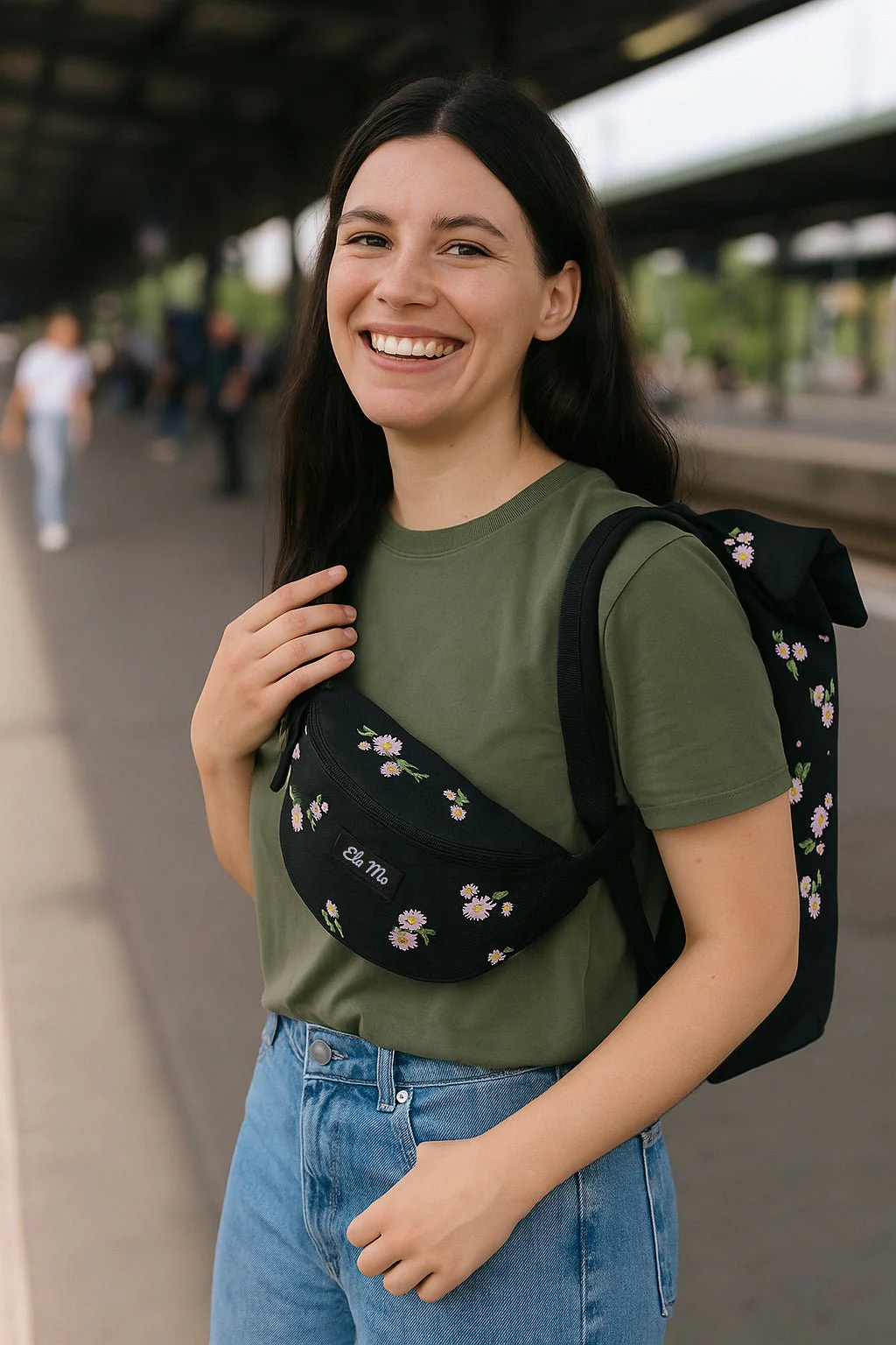 Ela Mo™ Rolltop Rucksack | Wunsch-Set - Image 2